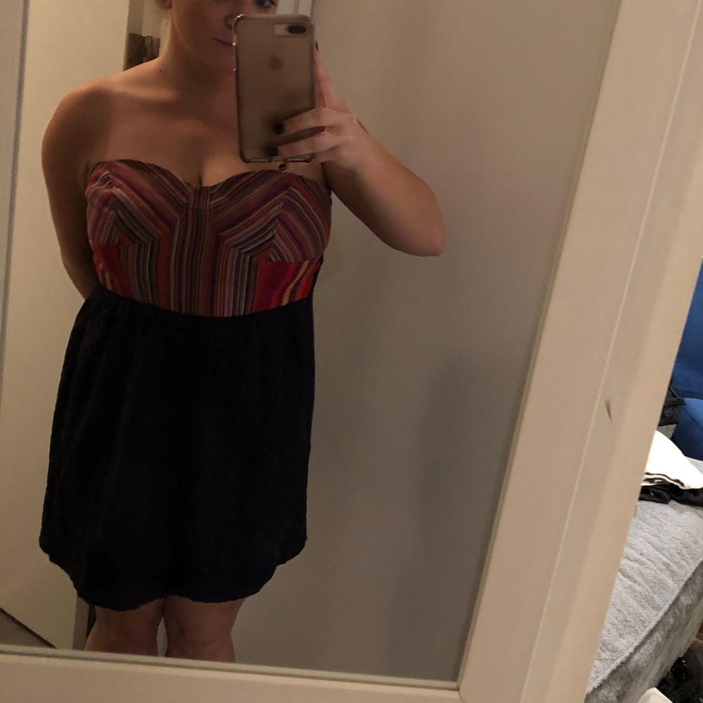 Beautiful large Boho Strapless Summer Dress - Picture 3 of 6